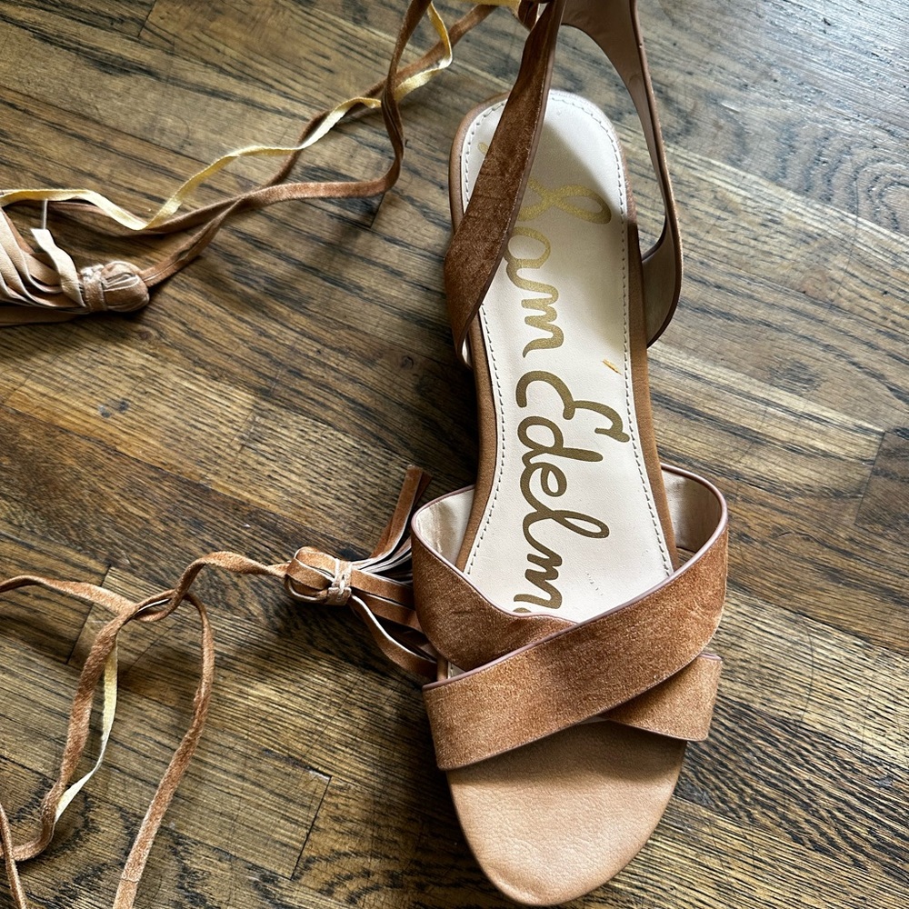 Sam Edelman Brown Strappy Sandals